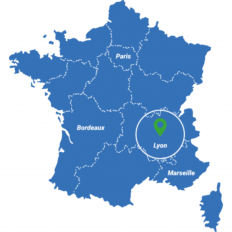 Zone d'intervention — Isère, Drôme et pays Voironnais