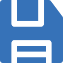 Icône Enregistrer Le Fichier