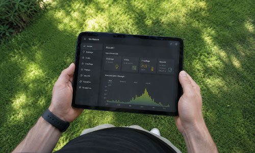 Supervision domotique sur tablette et smartphone