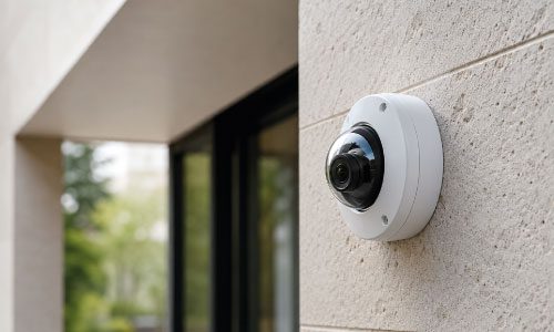 Vidéosurveillance intégrée à la domotique